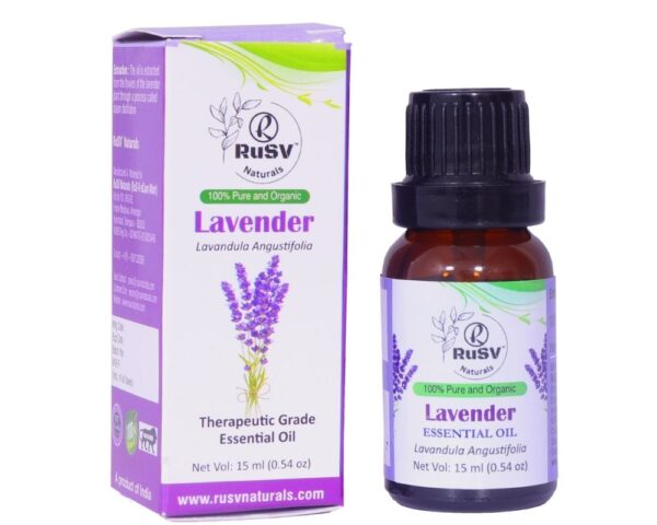 RuSV Naturals Lavender Essential Oil (15 ml)
