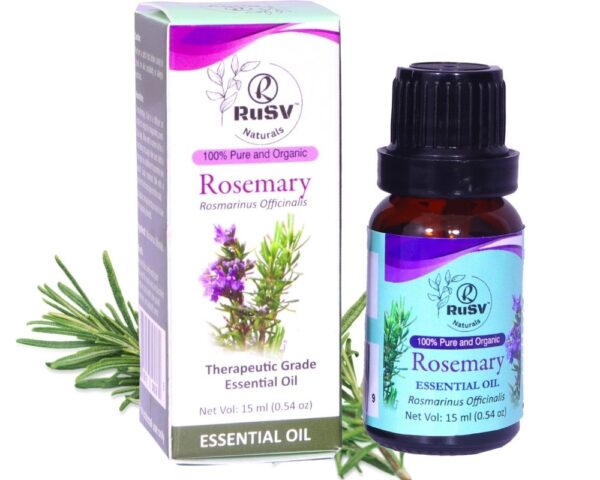RuSV Naturals Rosemary Essential Oil (15 ml)